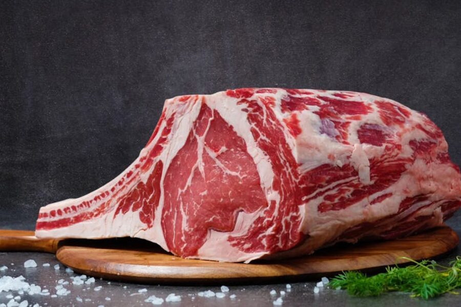 Raw Top Loin Steak